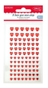 Samolepiace srdiečka 84 ks