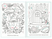 Les plný kúziel - 1400 diamantov na nalepenie, omaľovánky