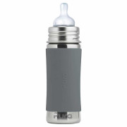 Nerezová dojčenská fľaša 325 ml Pura