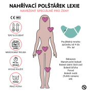 Nahrievací vankúšik Lexie Pale Green KipKep