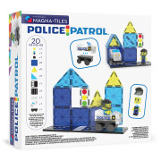 Magnetická stavebnica Police Patrol 20 dielov Magna Tiles