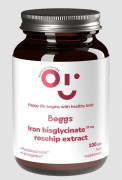 Beggs Iron bisglycinate 20 mg, rosehip extract (100 kapsúl)
