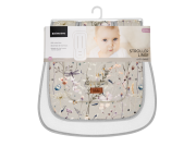 Sedacia podložka do kočíka Dreamy Fields Grey