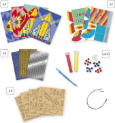 Súprava XXL súprava s aktivitami Vesmírne dobrodružstvá Janod Atelier