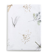 Bavlnená prestieradlo s gumou a potlačou 70 x 140 cm Babymatex
