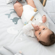 2-dielny bavlnený set do postieľky 0 m+ bonjourbébé