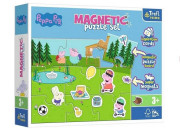 Magnetické puzzle prasiatko Peppa a jej zábava 12 dielikov
