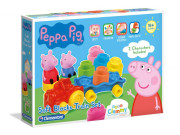 Clemmy baby - Peppa Pig - vláčik s kockami