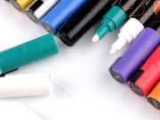 Kreatívna akrylová fixka/popisovač sada 12 ks, 4 mm