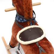 Hojdací koník Dominik s melódiou a šatkou Baby Mix