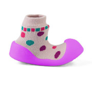Ponožkové topánočky Chameleon Polka