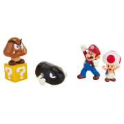 Super Mario Set figúrok dioráma 6 cm