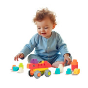 Kocky stavebnice 48 ks plastové v plastovom kufríku 26 x 12 x 19 cm