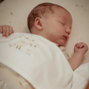 Deka Newborn Naturals 70x100 cm džersej/fleece Husa Little Dutch