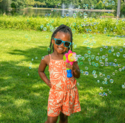 Bublifuk slnečnice na batérie