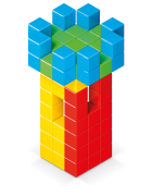 Geomag Magicube Full Color 64 dielikov