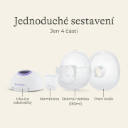 Odsávačka materského mlieka Handsfree Duo Lansinoh