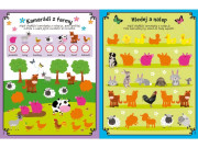 Kniha plná samolepiek Farma