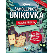 Samolepková únikovka Vianočný prízrak