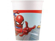 Tégliky papierové EKO - Spiderman (Crime Fighter) 200 ml/8 ks