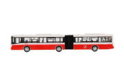 Autobus česky hovoriaci 36 cm červený na spätný chod so svetom a zvukom