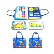 Senzorická busy kniha Dinosaury 2 2Kids Toys