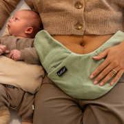 Nahrievací vankúšik Lexie Pale Green KipKep