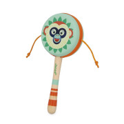 Drevený hudobný nástroj ručný bubienok Janod Gioia