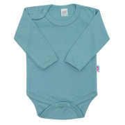 Dojčenské body New Baby Classic II Blankytne modré