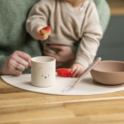 Set jedálenský silikónový 4 ks Nattou