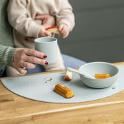 Set jedálenský silikónový 4 ks Nattou