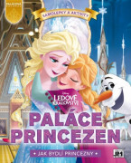 Samolepková knižka Paláca princezien - Ľadové kráľovstvo