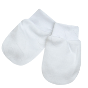 Rukavičky pre novorodencov bavlnené úplet Baby service