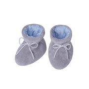 Dojčenské topánočky Minky Teddy modrá