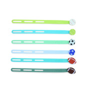 Silikónové gumičky na wrapy 6 ks Melii