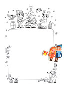 Magnetická kniha Vianoce – Christmas Magnetic Book Edukid