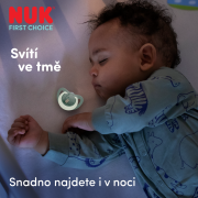 First Choice Night Cumlík 0-6 m 2 ks box Nuk
