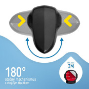 Bezpečnostný zámok na dvierka rúry, odolný voči teplu 1 ks Sipo