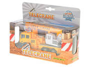 Kids Globe Traffic žeriav 15 cm na spätný chod so svetlom a zvukom