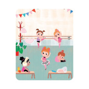 Kvído - Samolepkovanie: Baletky Trefl