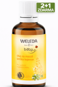 Olej na masáž bruška dojčaťa 50 ml Weleda