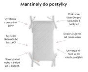 Modulárny mantinel do detskej postieľky Sleepee
