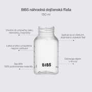 Náhradná plastová fľaša 150 ml Bibs