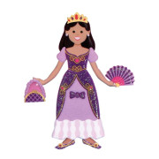 Adhézny zošit so samolepkami Princezné Melissa & Doug
