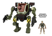 Robot bojový mecha vojenský s efektmi set 26 cm