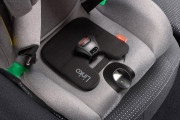 Linko baby alarm chytré polstrovanie do autosedačky čierne BabyAuto
