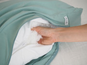 Dojčiaci a tehotenský vankúš s prateľným poťahom Moniel