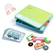 Magnetické Inzebox Autá Djeco