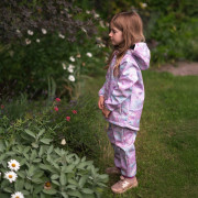 Detská softshellová bunda Duo Jednorožec - ružová Esito