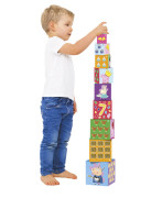 Skladacie kocky Peppa Pig Totum